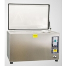 Podgrzewacz WTB 10 do okładów żelowych z otwartą pokrywą i przegrodami wewnętrznymi.